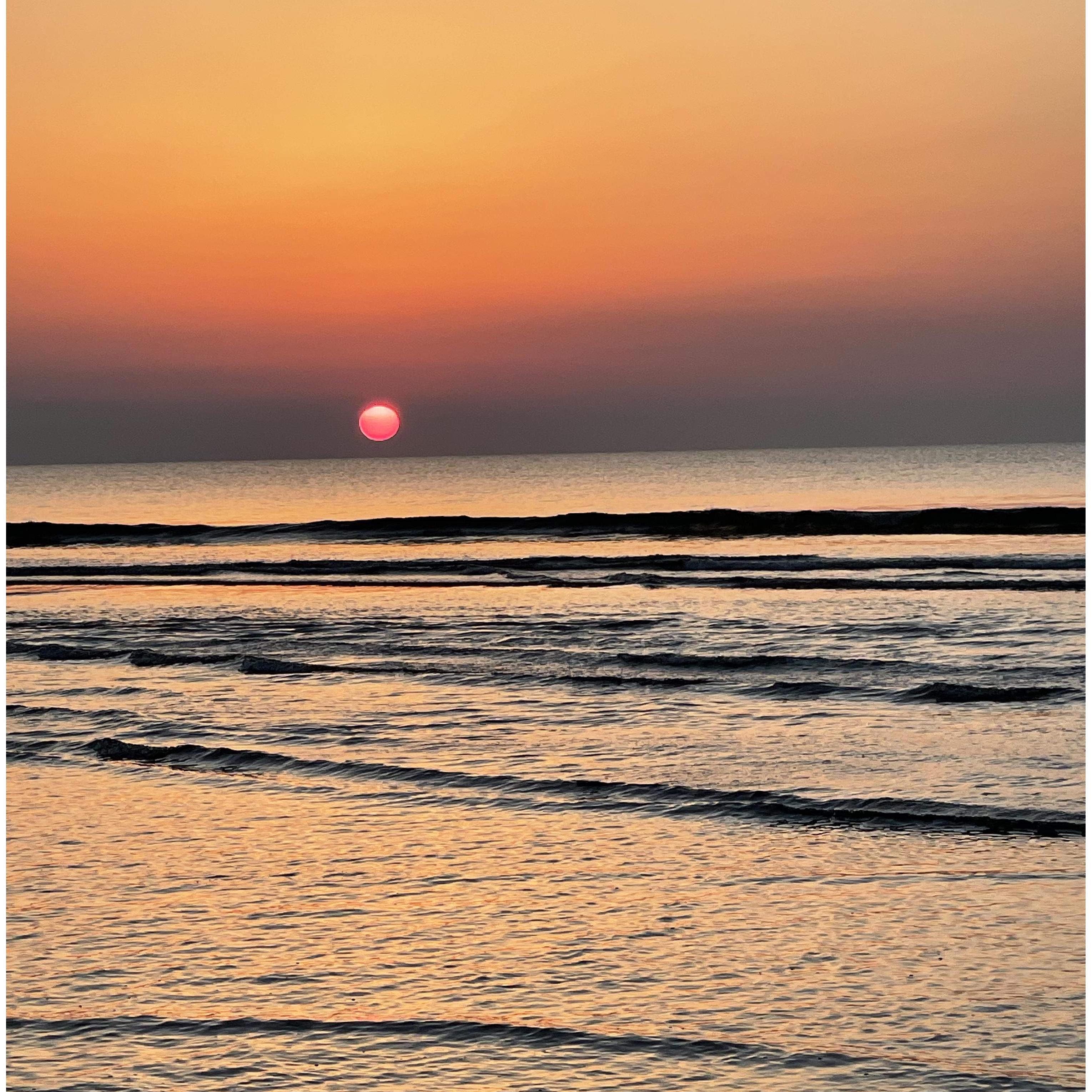One of the many beautiful sunrises we have enjoyed together. Many more to come.