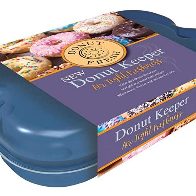 Donut Fresh Container - 6 Fresh Donut Keeper & Airtight Storage