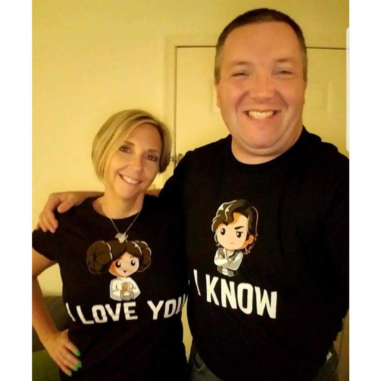 Our love for Leia and Han may make a re-appearance at some point.  Just sayin'.....