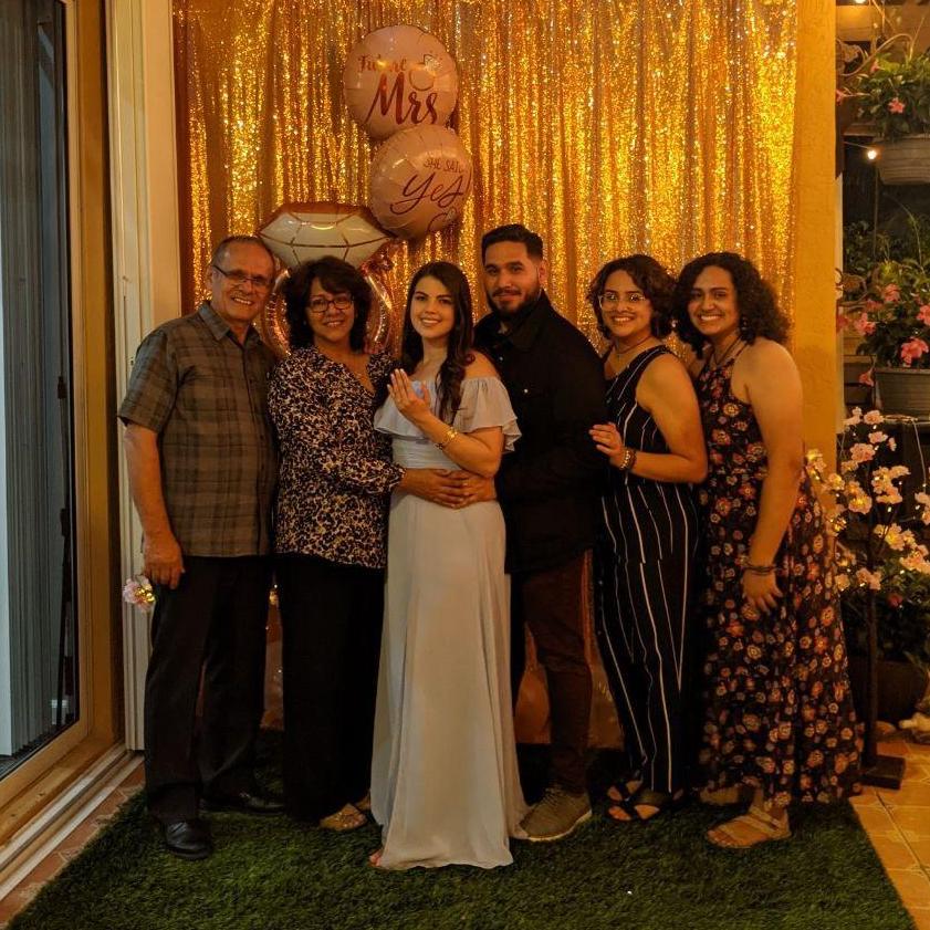 We celebrated our engagement surrounded by our loved ones! We are so blessed with all the support and love from every single one of you!