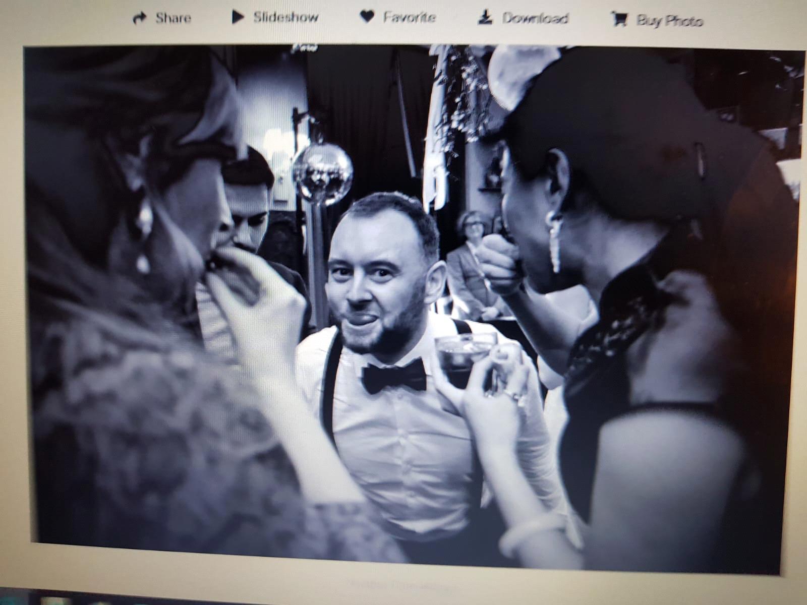Tom and Nadine's wedding winter 2018