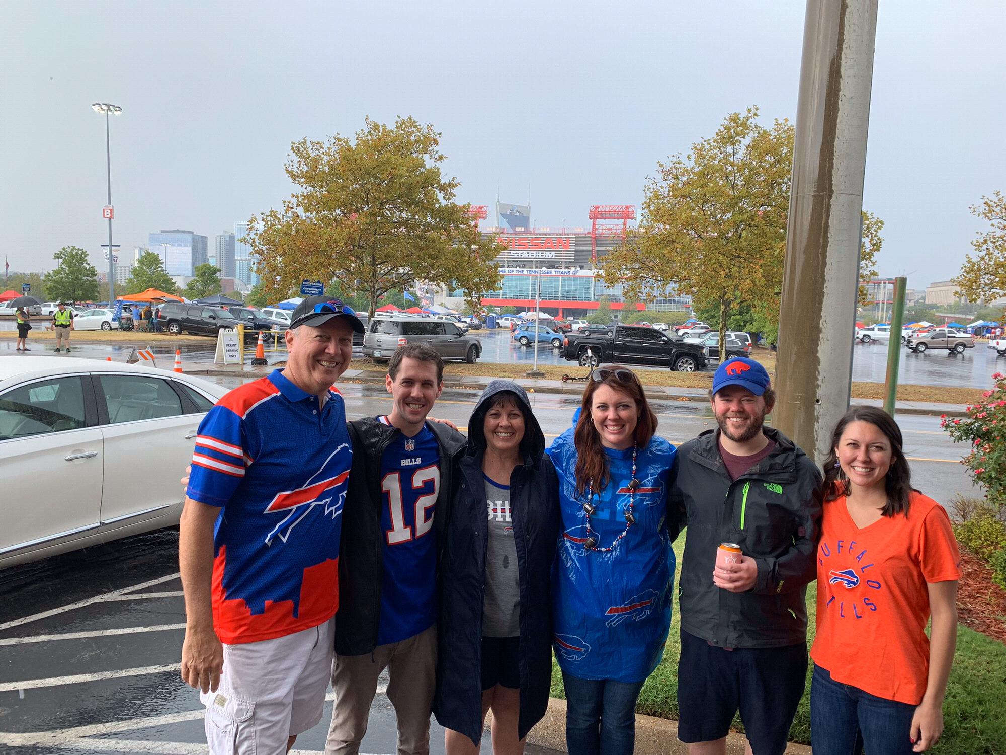 Annual Bills game in Nashville, TN, in October 2019.