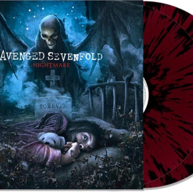 Avenged Sevenfold: Nightmare - Anniversary Indie Exclusive - Double Record Album - Purple Black Splatter Variant - Certified Platinum