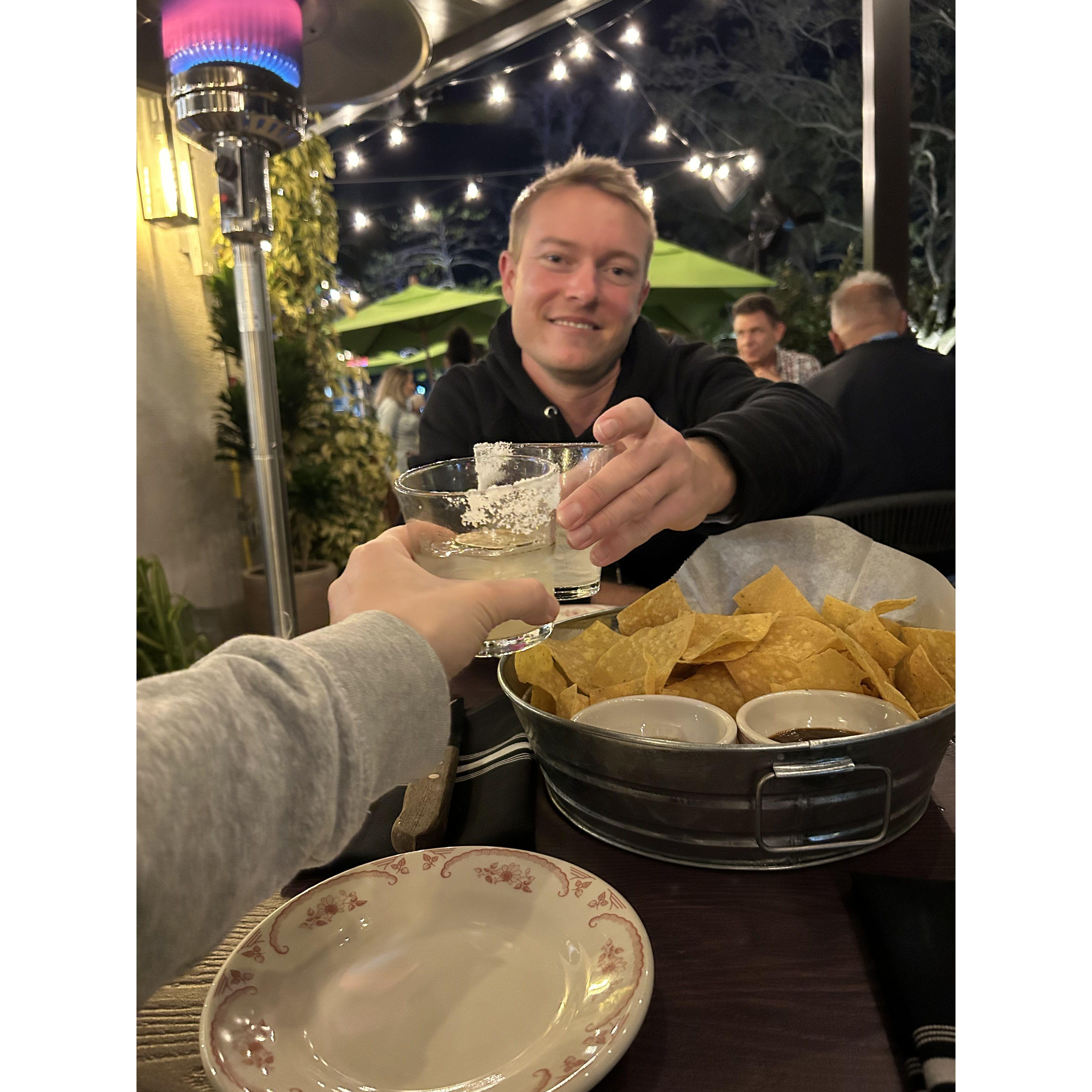We love celebrating - So we celebrated the engagement.
