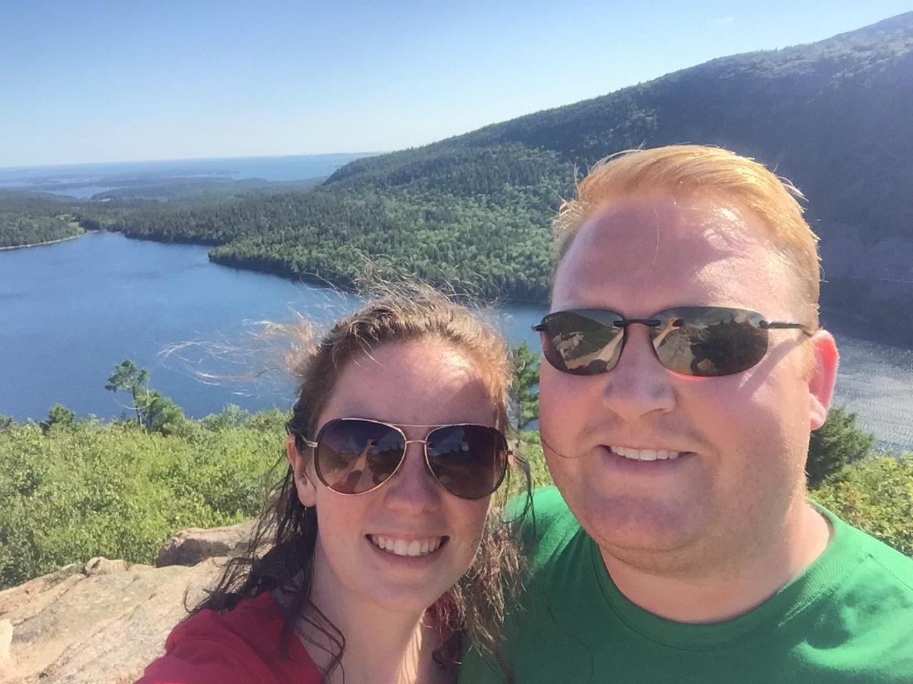Bubble Rock Hike, Acadia, 2015