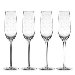 kate spade Larabee Dot Toasting Flutes