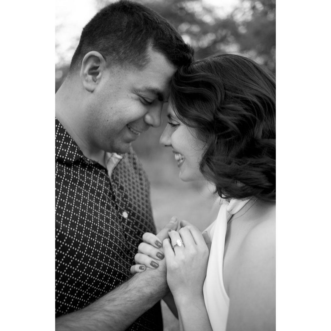 Our deep love for God and the faith brought us together.