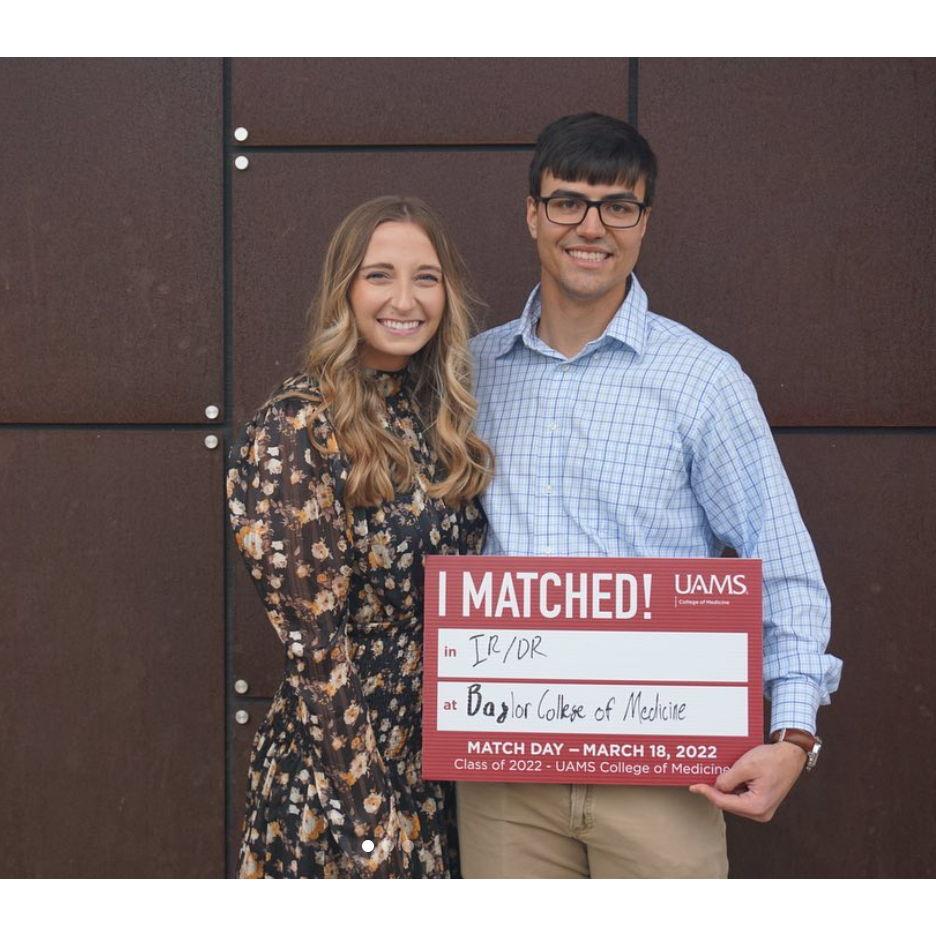 Jack matched into IR/DR radiology at Baylor College of Medicine in Houston, TX.