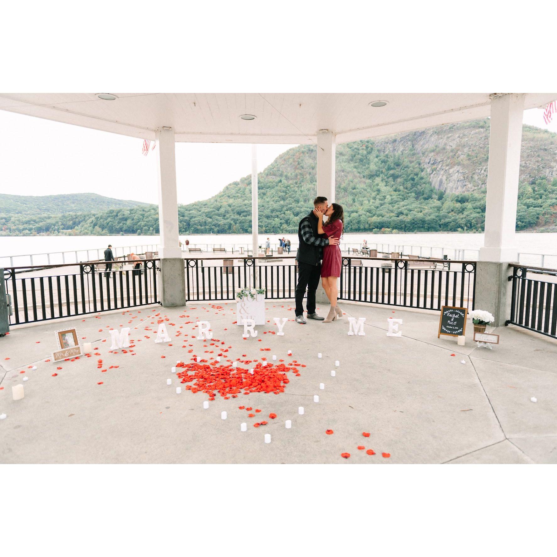 Cold Spring, NY 10/2/2022 I said Yes!