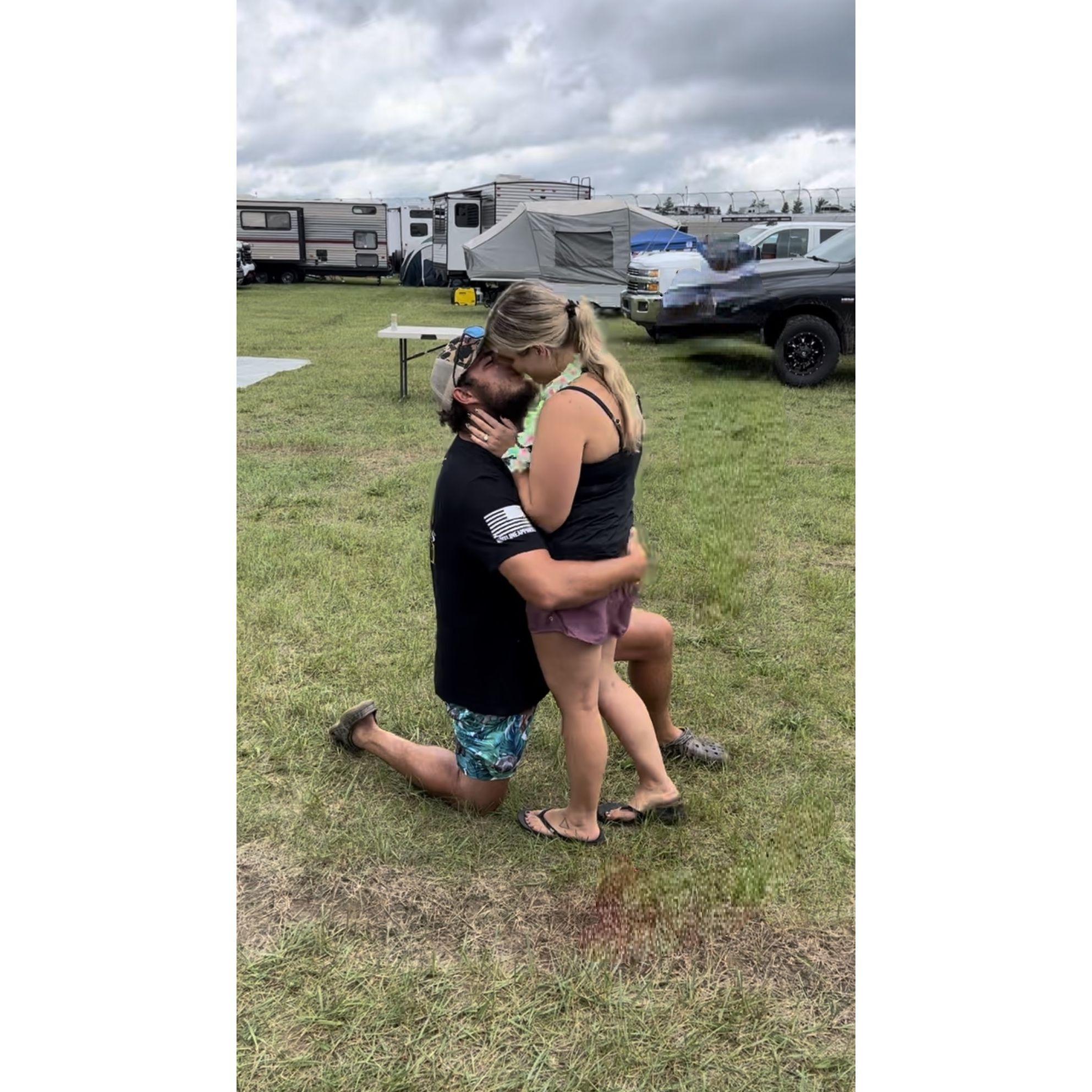 The engagement 😍💍❤️