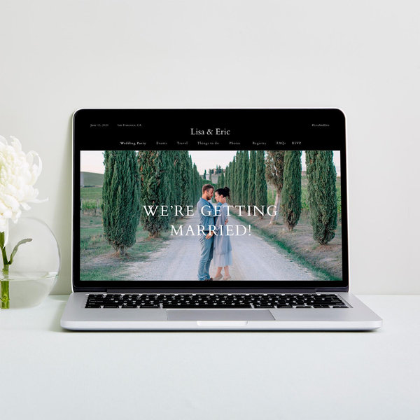Verona Type | Black | Zola Save The Dates