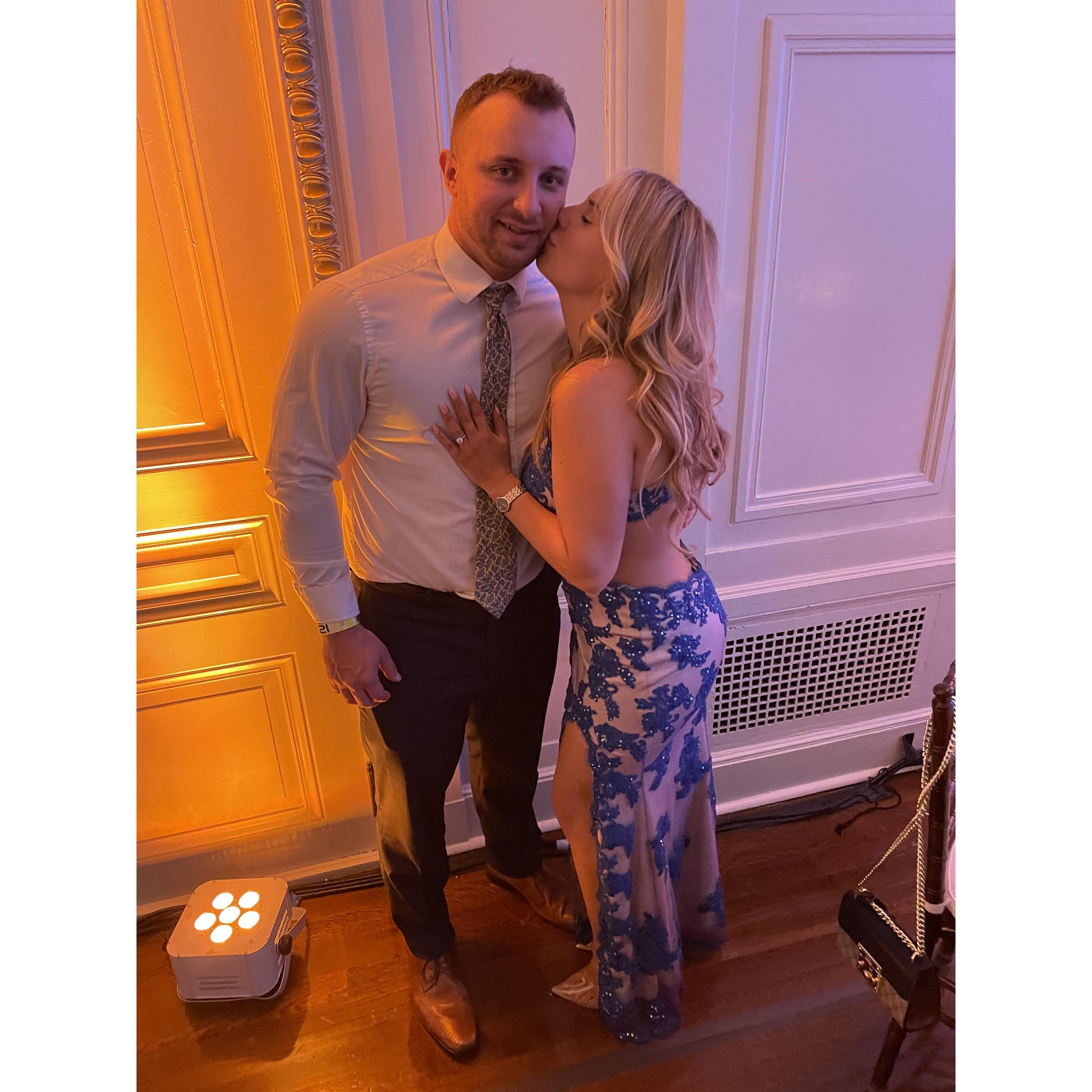 Our first “night out” after the baby