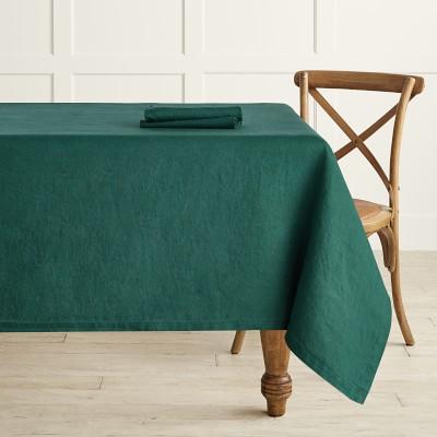 Italian Washed Linen Tablecloth