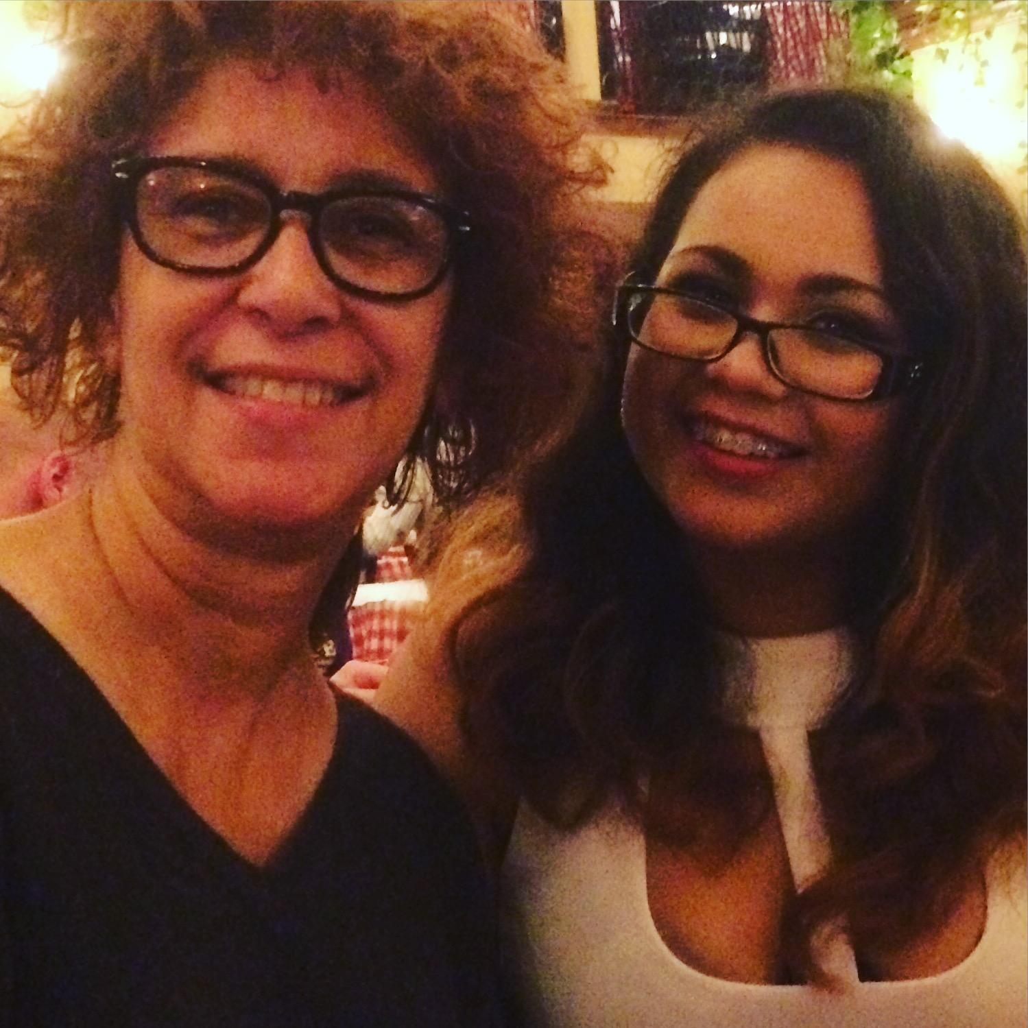 20 year old Nellee and Nana at Maggiano's