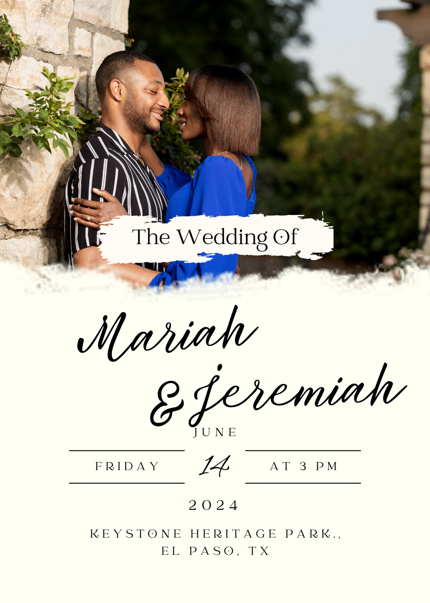 The Wedding Website of Mariah Garrett and Jeremiah Garrett