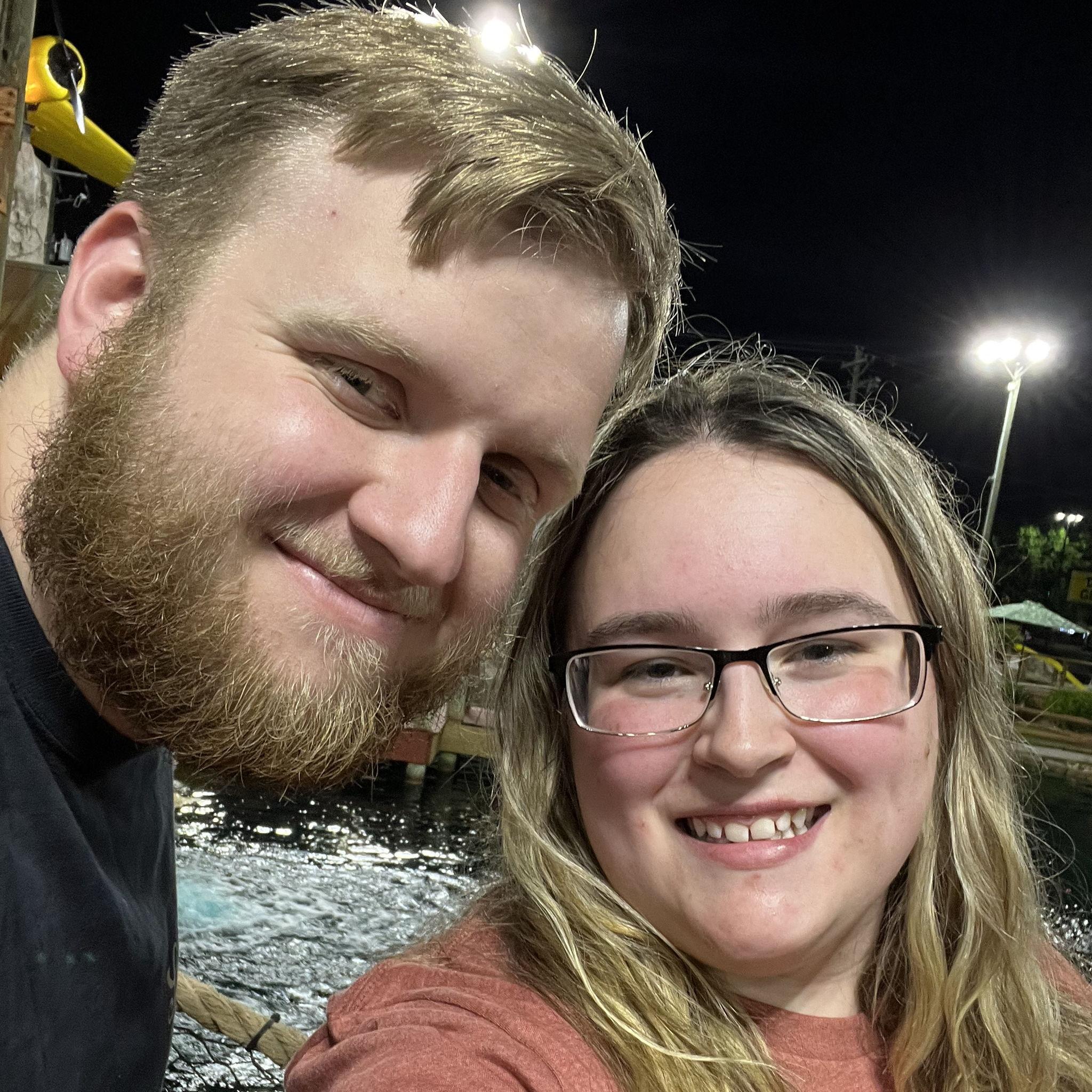 Mini golf on vacation in pigeon forge!