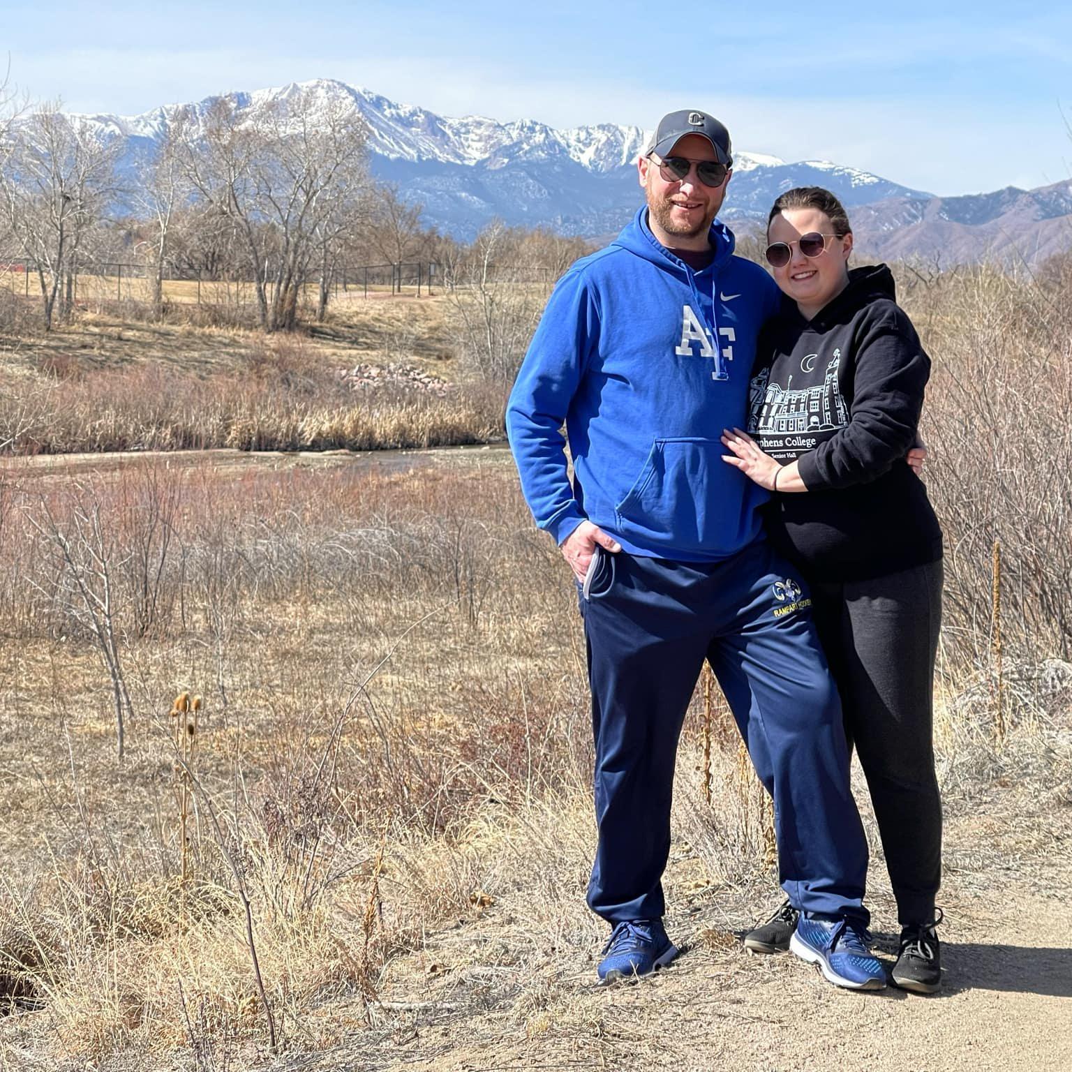 We have called Colorado Springs home together for the past 4 years now.