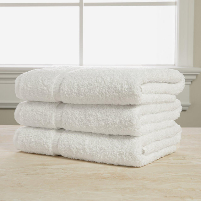 Royal Excellence 3 Piece 100% Cotton Bath Towel Set (Set of 3)