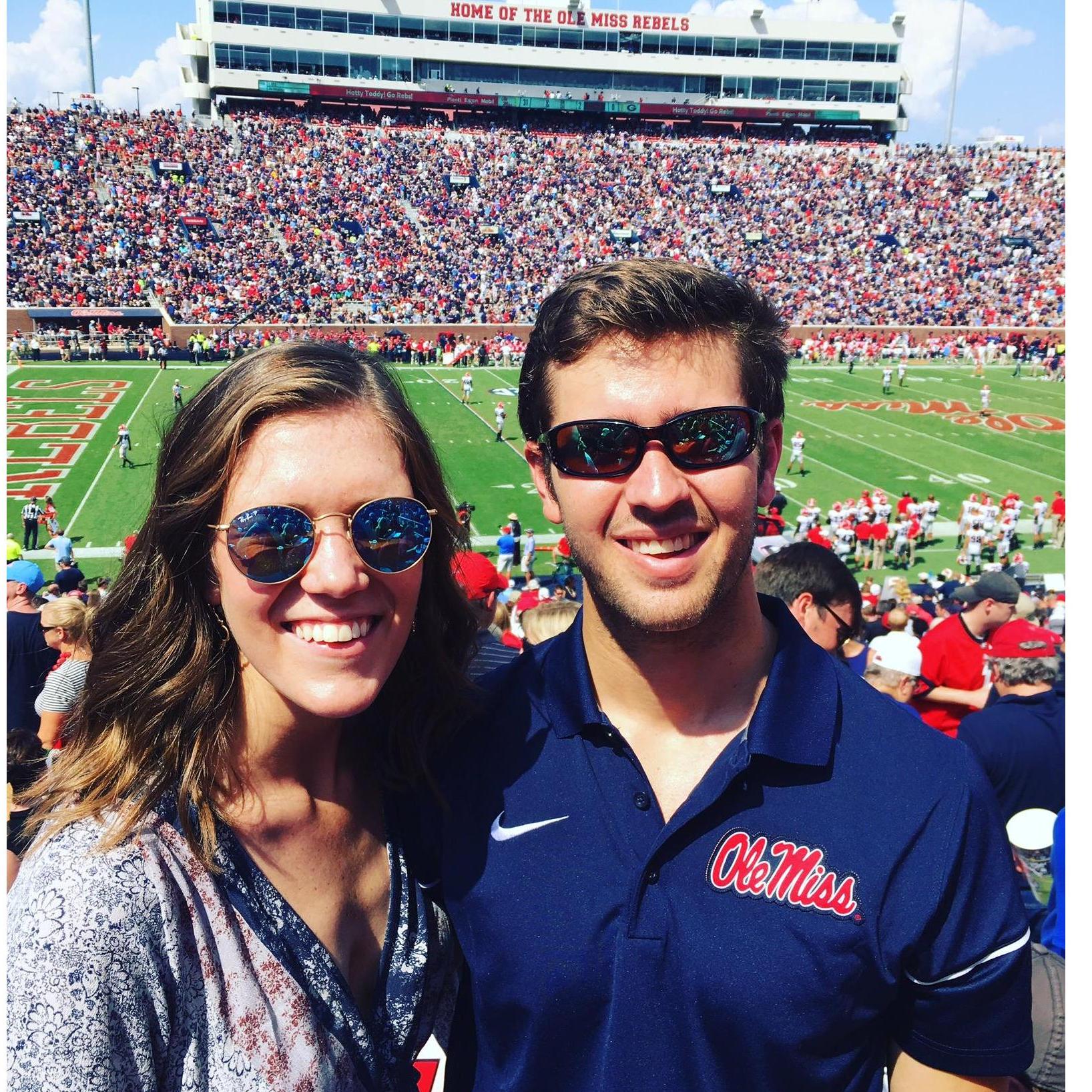 A trip to Brad's Alma Matter, Hotty Toddy!