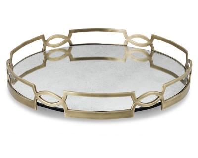 Williams Sonoma Home Antique Mirrored Tray