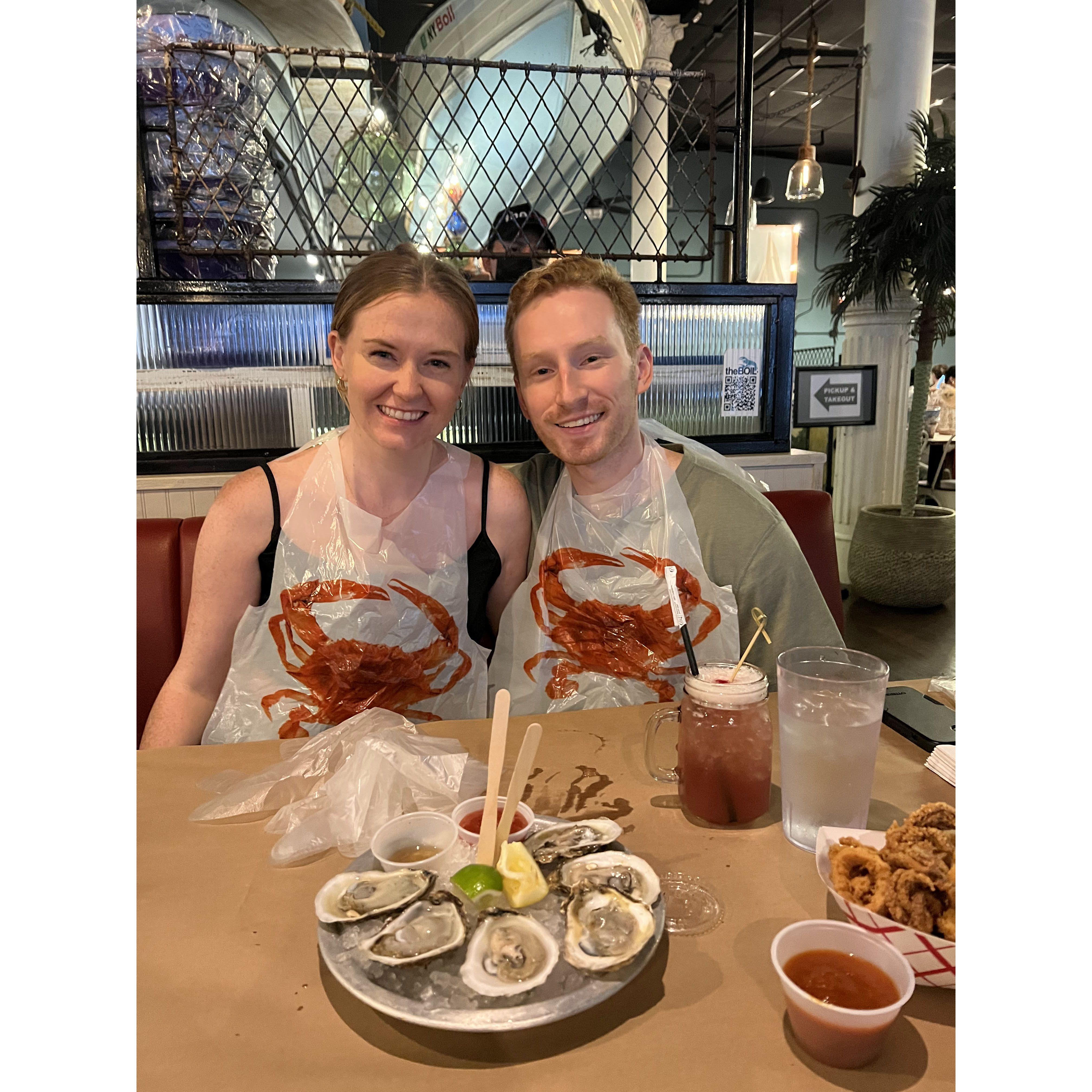 NYC seafood boil!