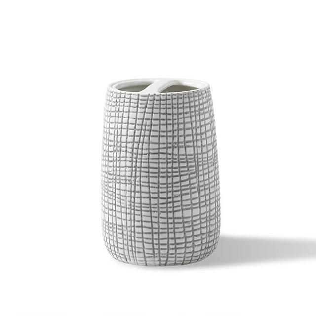 Kassatex Raffia Toothbrush Holder