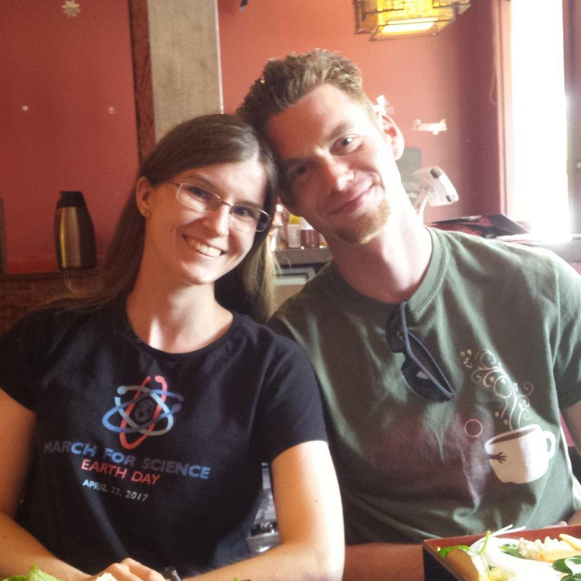 In California, visiting Clara's cousins