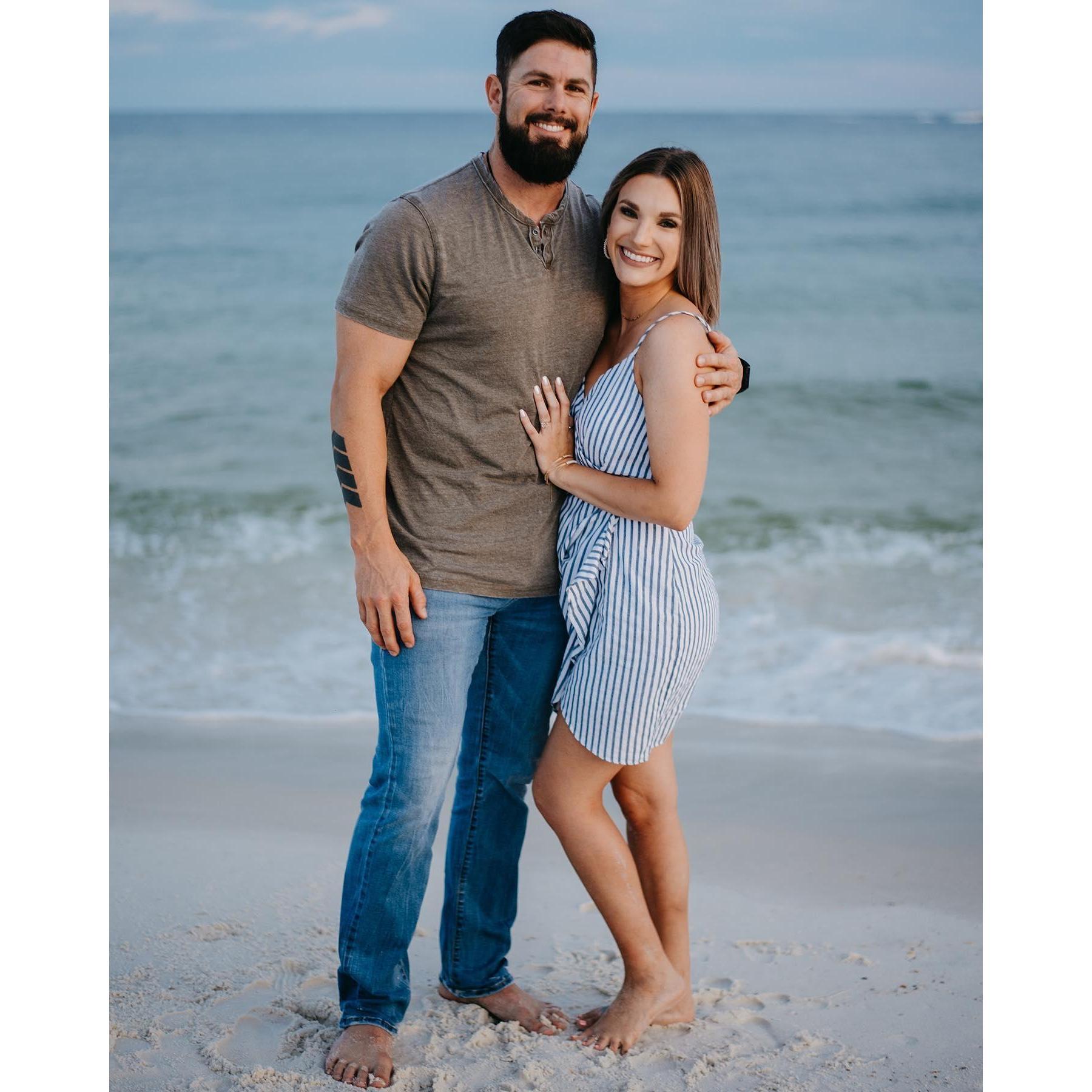 Our first beach trip together!