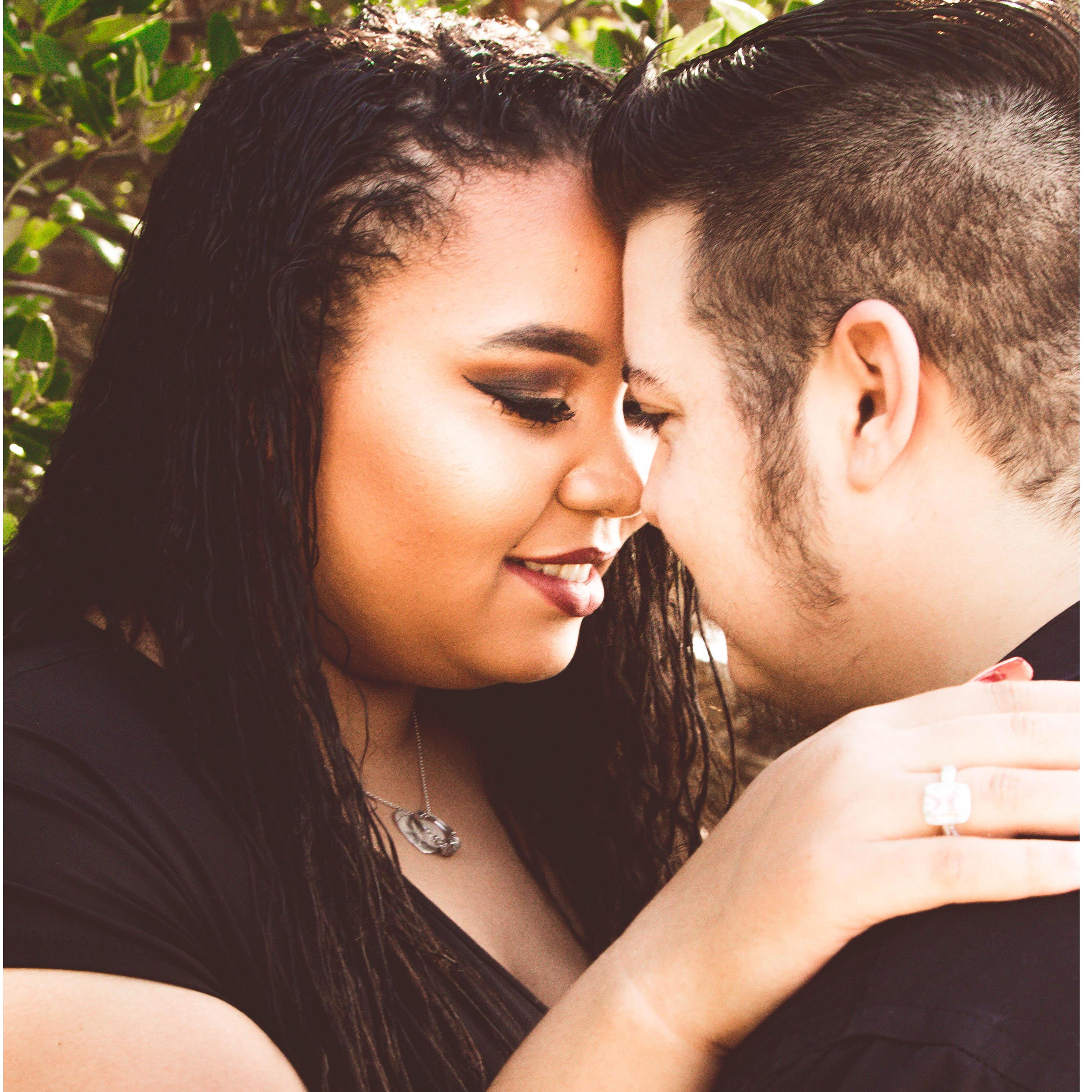 The first time I looked in your eyes I knew you were the one.