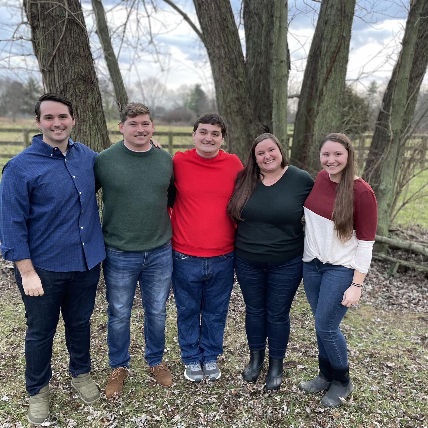 Smith siblings- Austin, Colin, John, Jacqueline, Devon