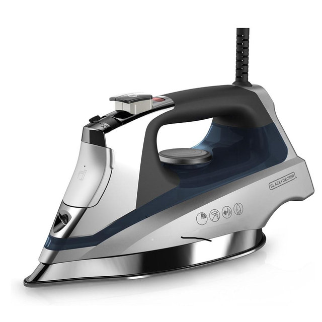 BLACK+DECKER Allure Professional Steam Iron, Blue, D3030