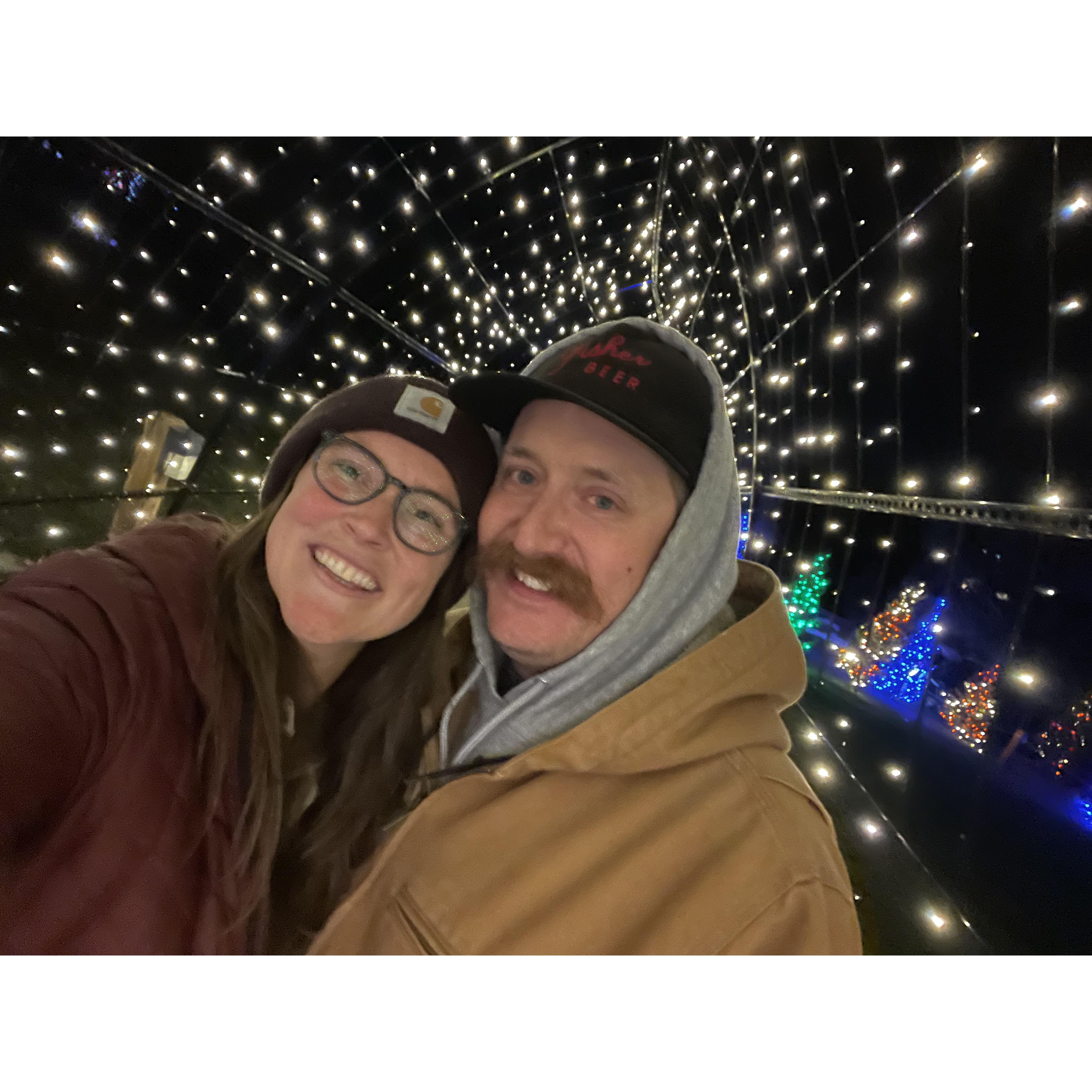 Our very first photo together