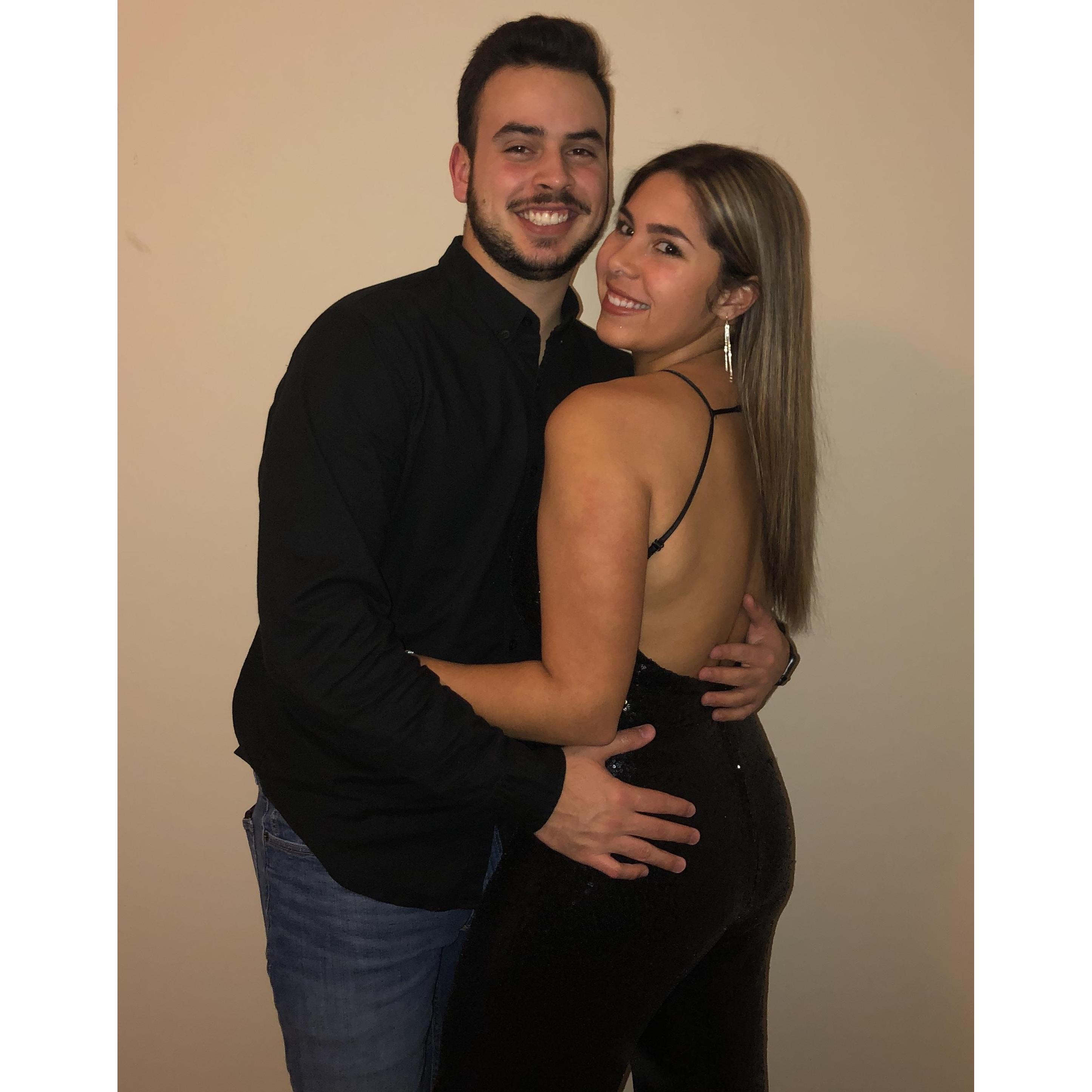 Our first New Years together