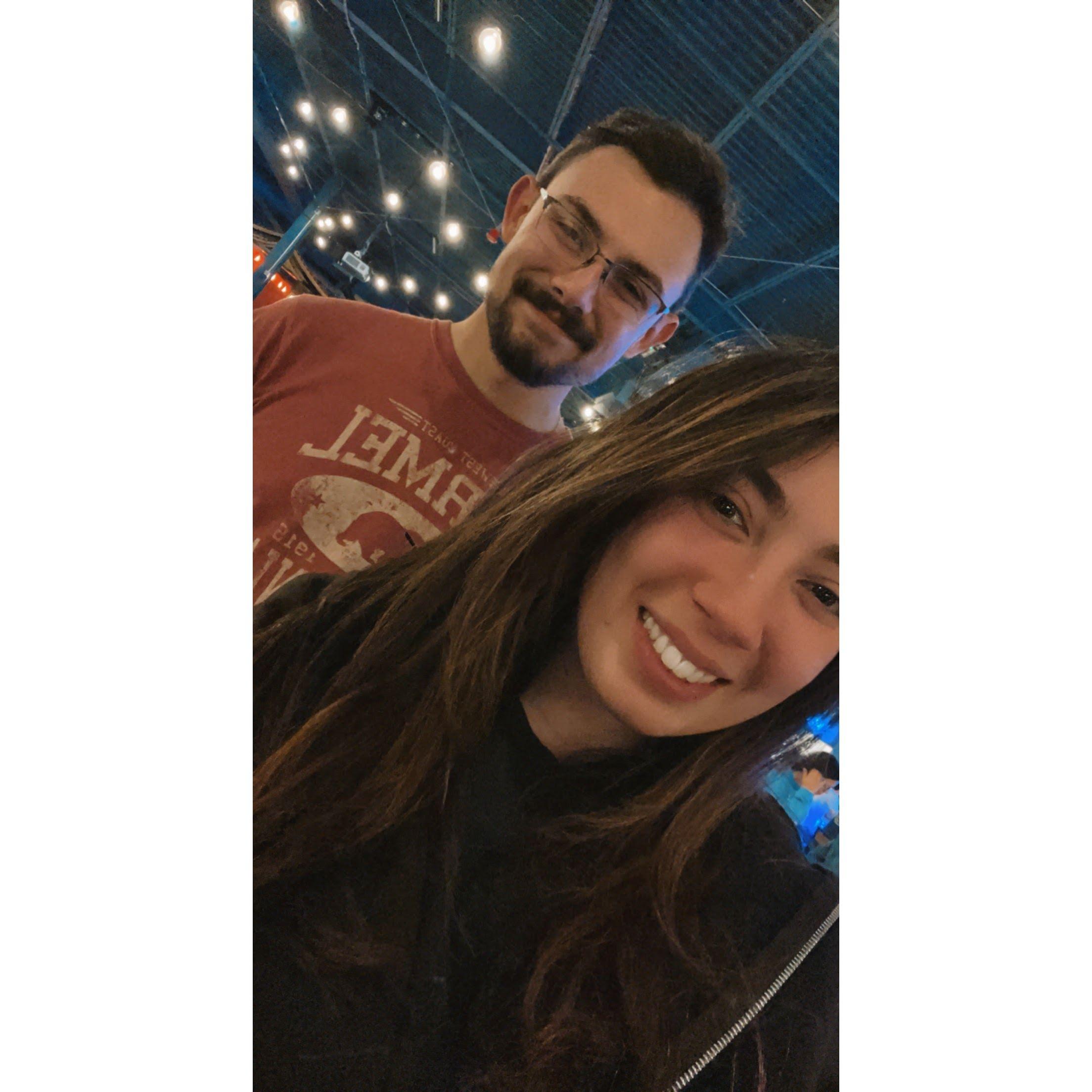 Went to Level 99, one of our favorite places