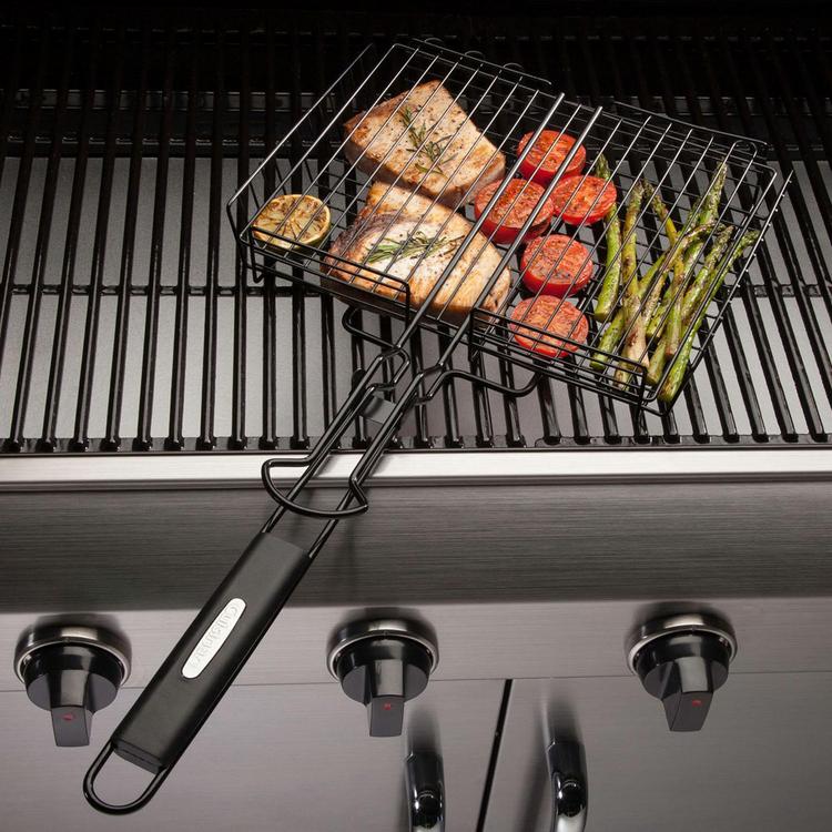 Nifty 3-Tier Nonstick Stainless Steel Oven Rack & Roaster 