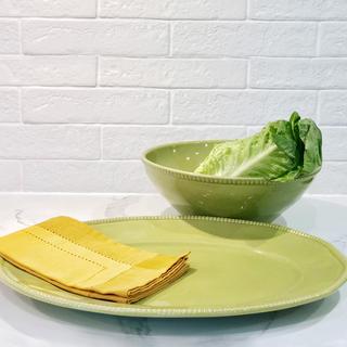 Algarve Embossed Oval Platter & Serving Bowl