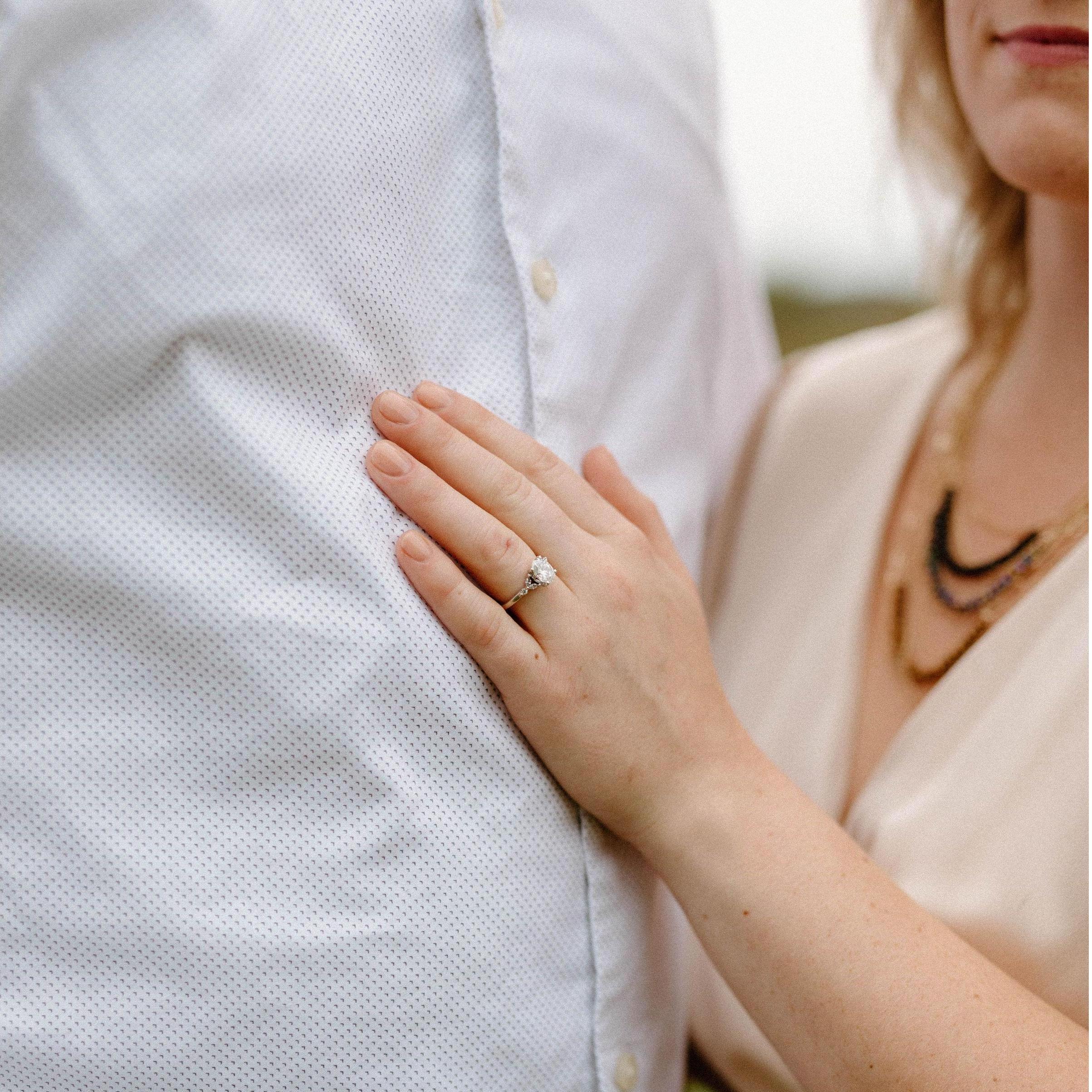 Jimmy modeled Carlie's ring after a ring her grandmother gave her.
