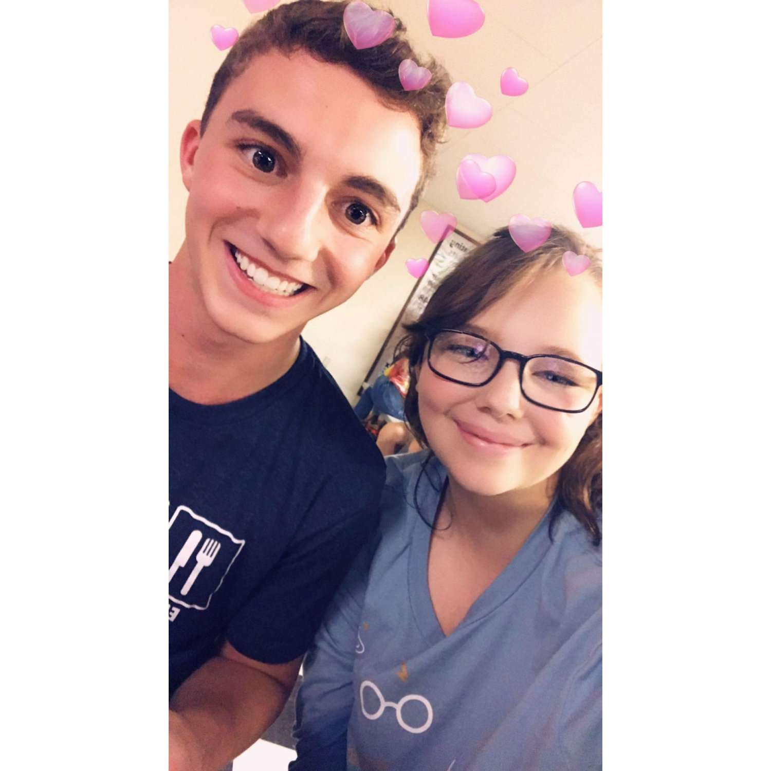 First picture taken together