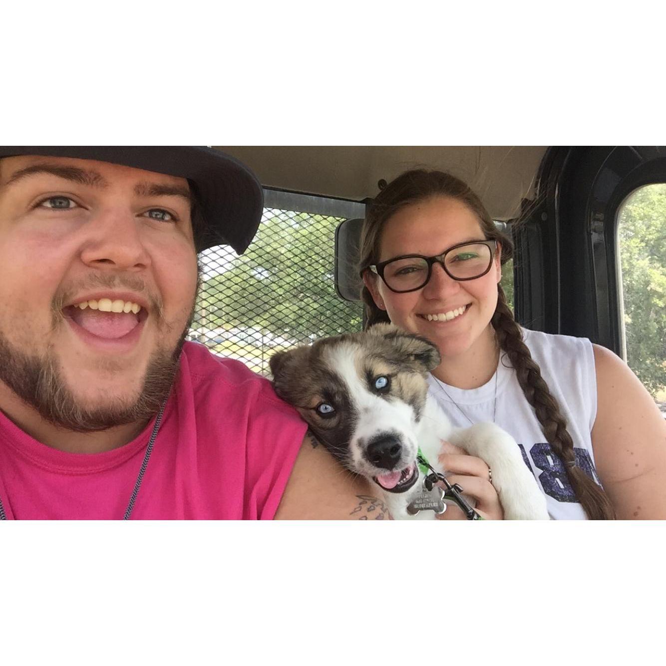 First cabin trip with Oakley 2016