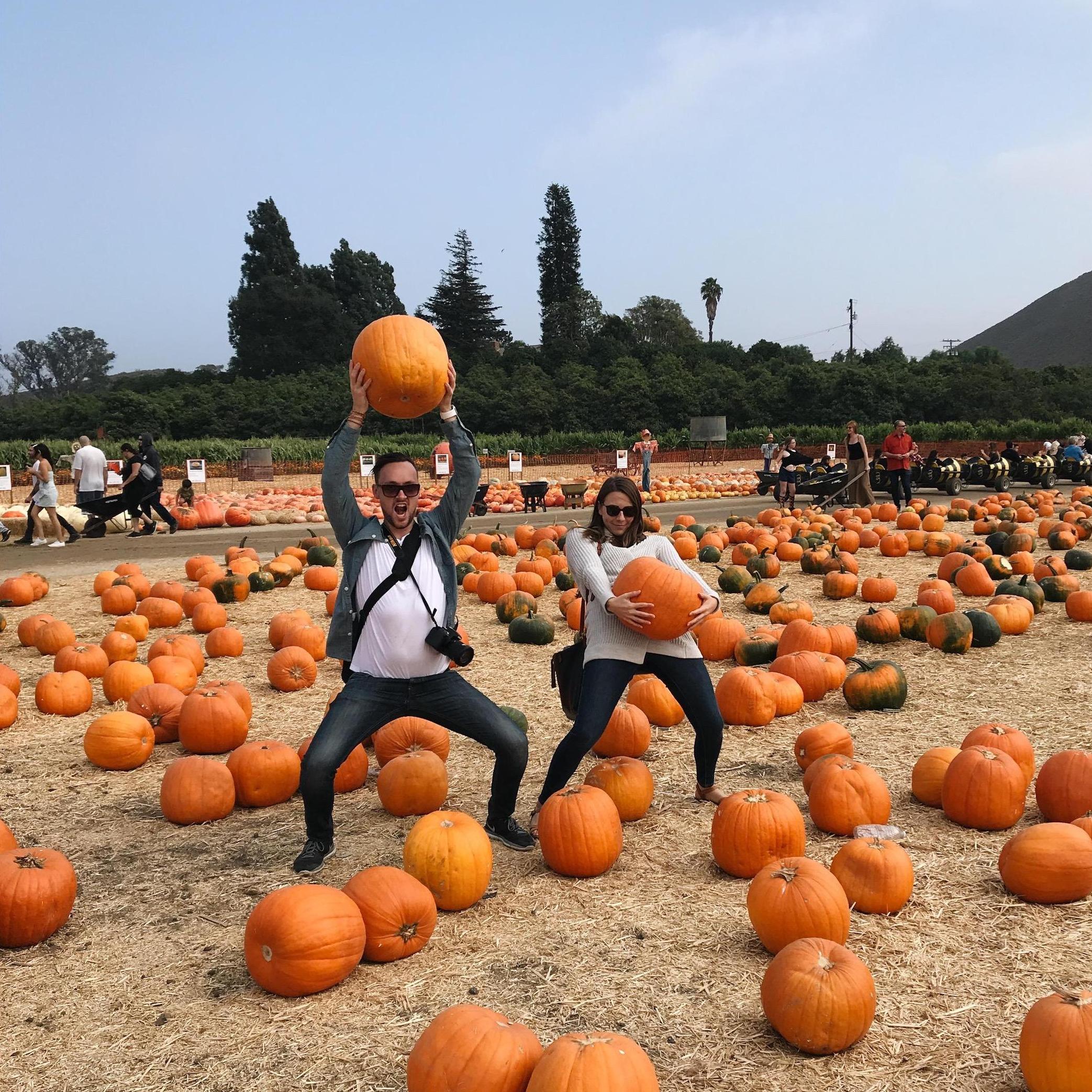 Pumpkin Patch '17...clearly meant to be together ;)