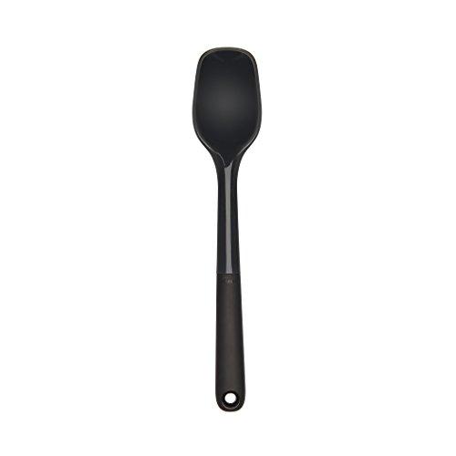 OXO 11158400 - Good Grips Small Silicone Spoon Kitchen Spatula, Black