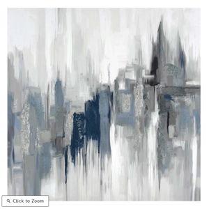 Crosby St. Abstract Canvas Wall Art, 24"