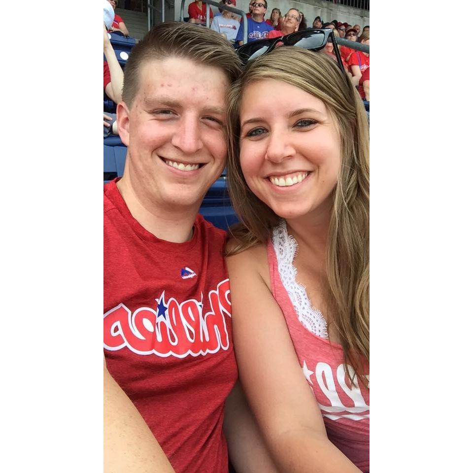 Philadelphia Phillies game. July 2017