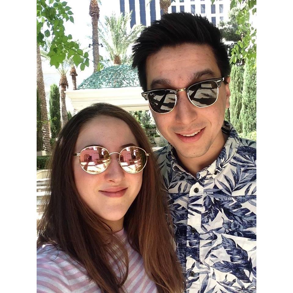 Our first international trip together | Las Vegas, June 2018