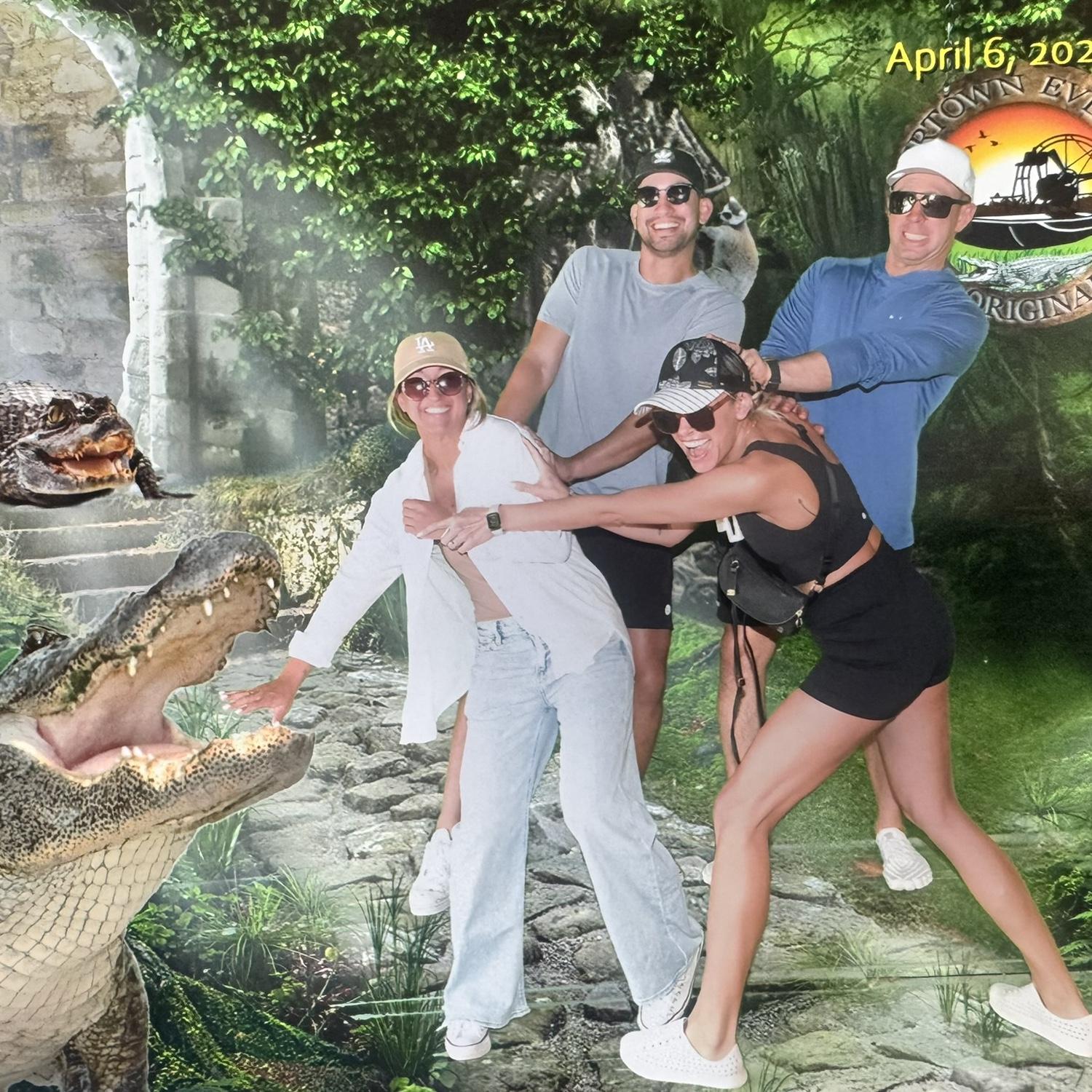 Josh and Christian’s first time to the Florida Everglades (April 2025)