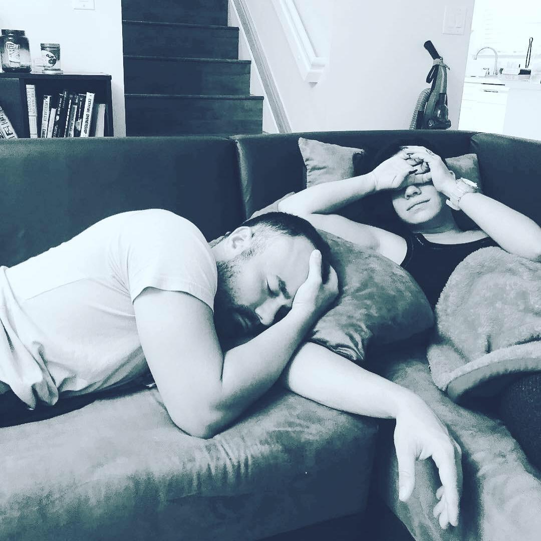 The couple that hangover's together, stays together...