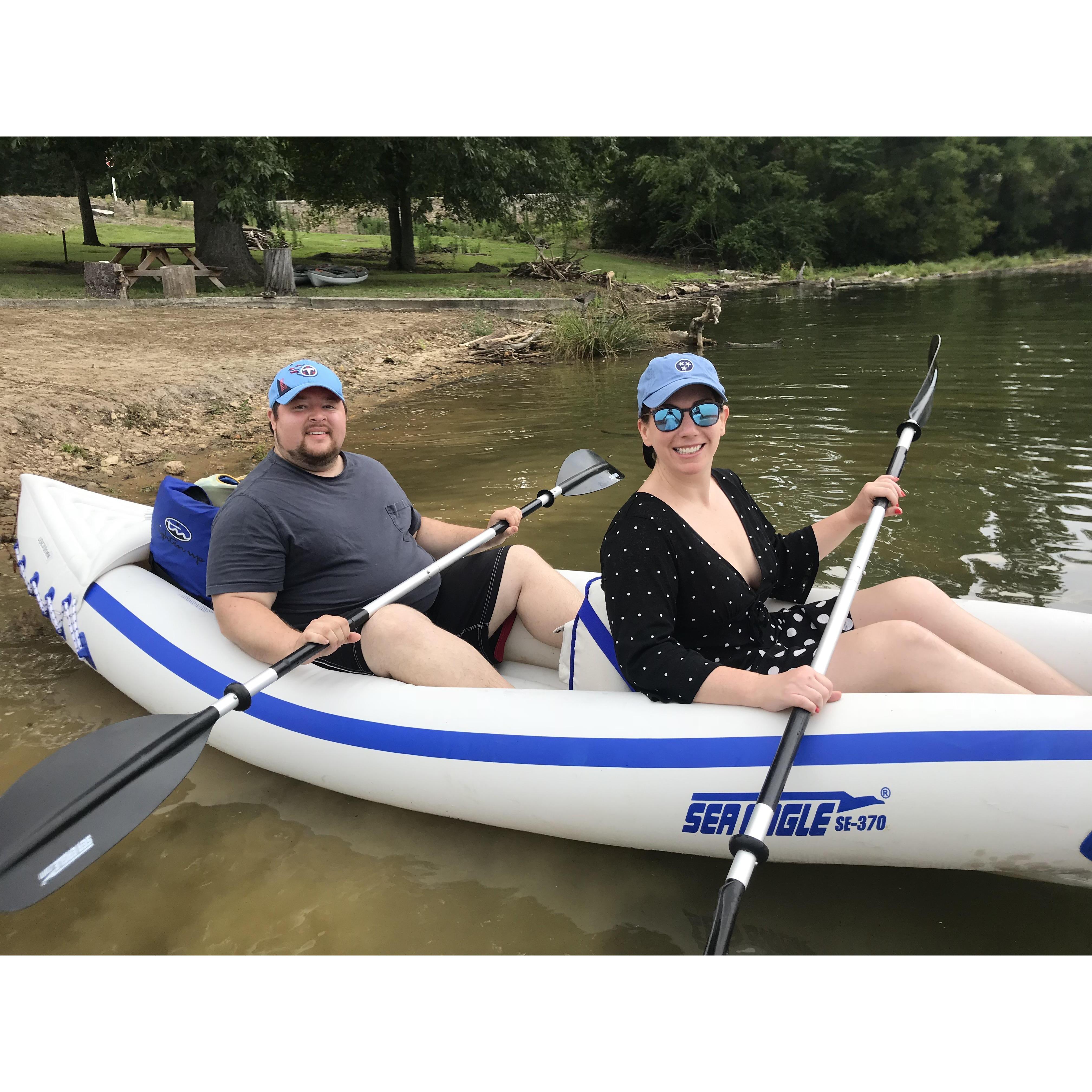 Going canoeing at Wildwood Resort