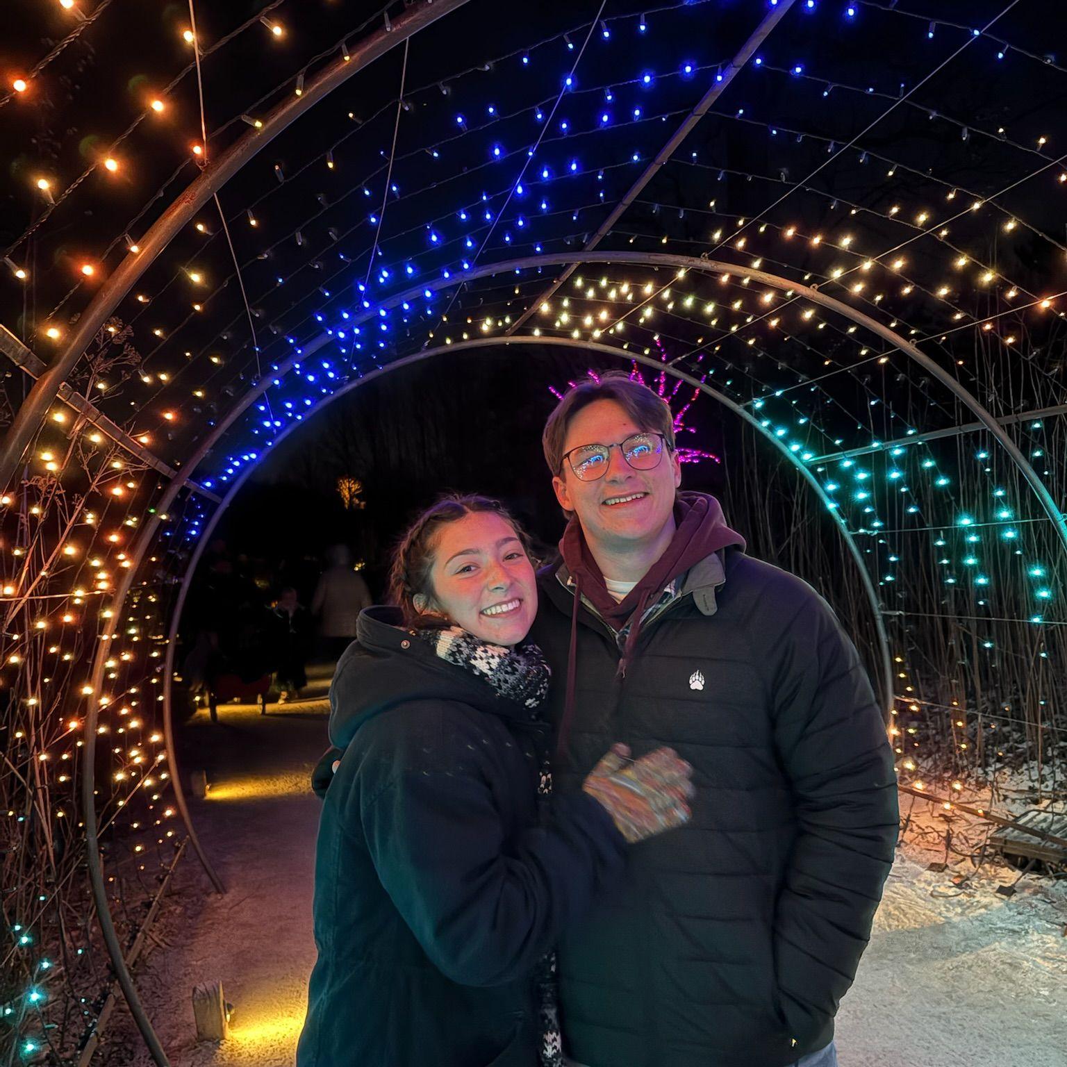 New Year's day at Longwood Gardens