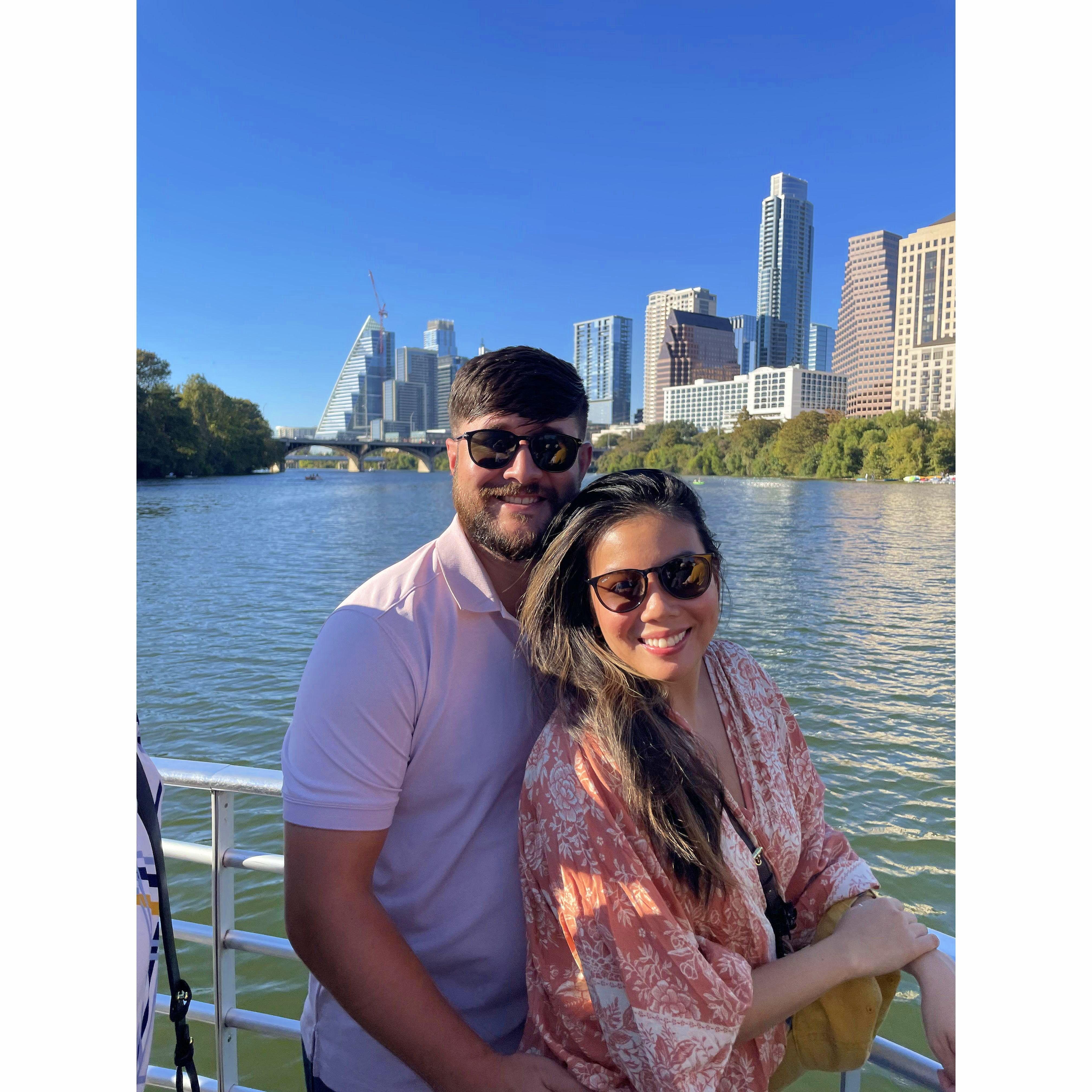 The beautiful, growing, Austin skyline.