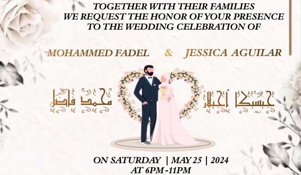 The Wedding Website of Jessica Aguilar and Mohammed Fadel